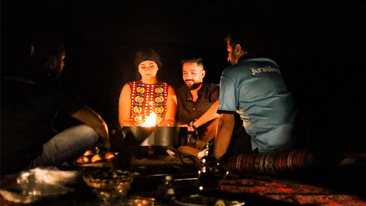 Camping in liwa