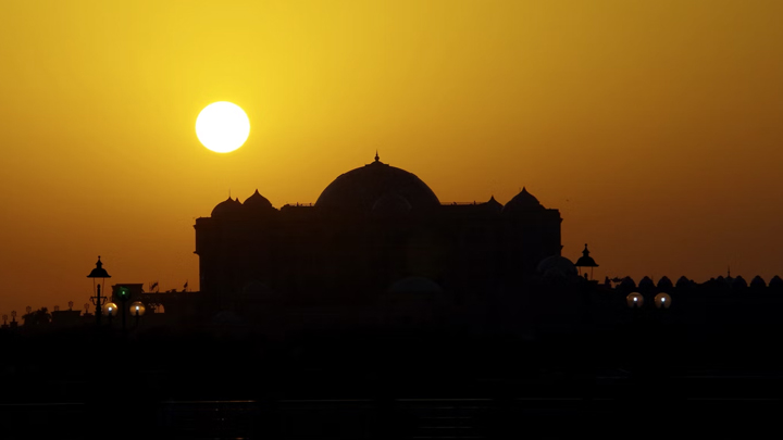 evening desert tour Abu Dhabi