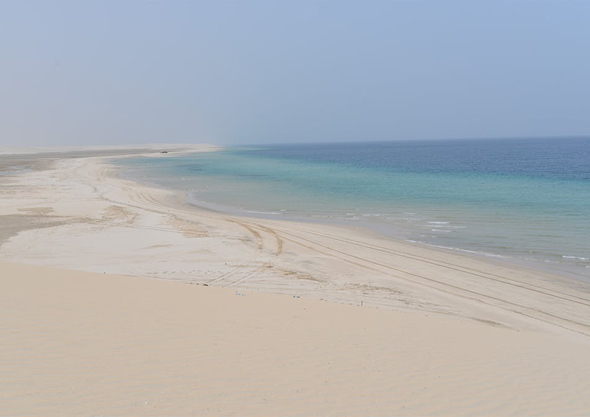 Qatar Desert Beach