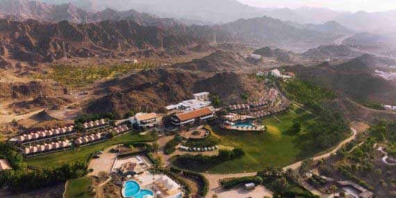 Full Day tour with Kayaking & Lunch at JA Hatta Fort Hotel