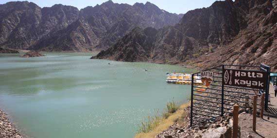 Hatta Kayaking at Hatta Dam