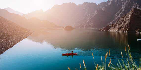 Hatta Kayaking at Hatta Dam