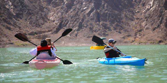 Hatta Kayaking at Hatta Dam