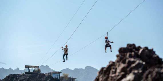 Twin Zipline