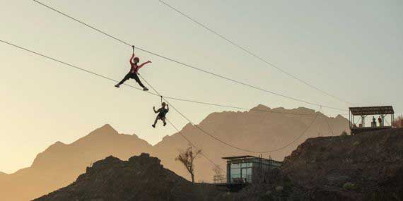 Twin Zipline