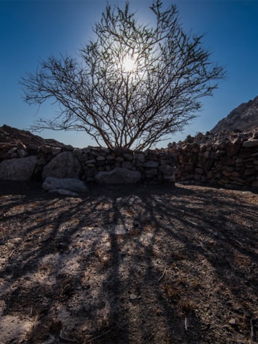 Hatta Mountains land scape