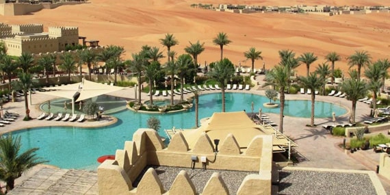 Outdoor Desert Swimming Pool