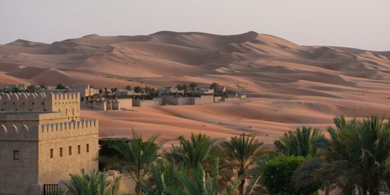 Outdoor Desert Swimming Pool