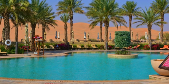 Outdoor Desert Swimming Pool