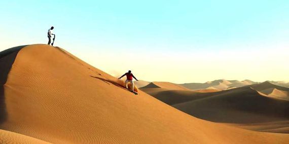 Tel Moreeb Dunes Sand boarding