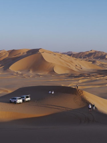 Empty Quarter bird view