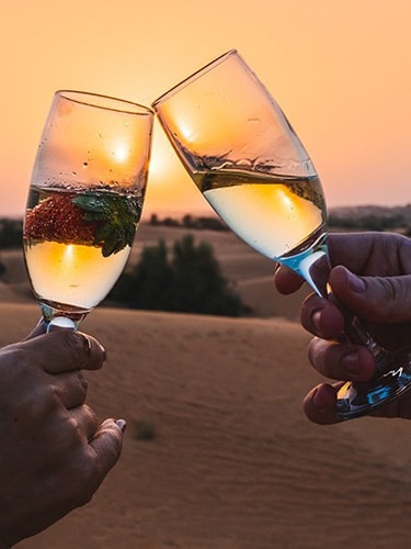 Sunset Champagne