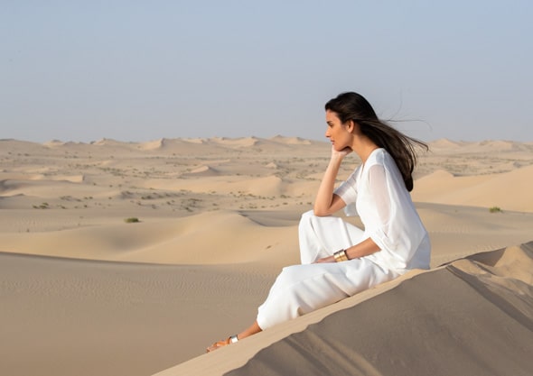 Al Wathba Jumeirah Hotel Romantic desert dinner