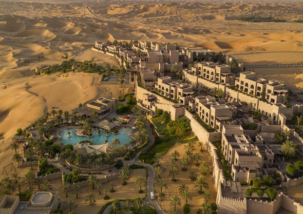 Qasr Al Sarab desert resort Private Desert Dinner & Liwa Safari by 4x4