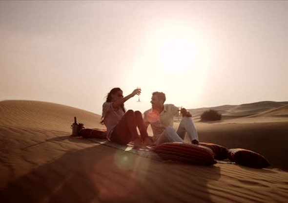 Romantic Rub Al Khali (Empty Quarter) Highest Dune Sunset Champagne