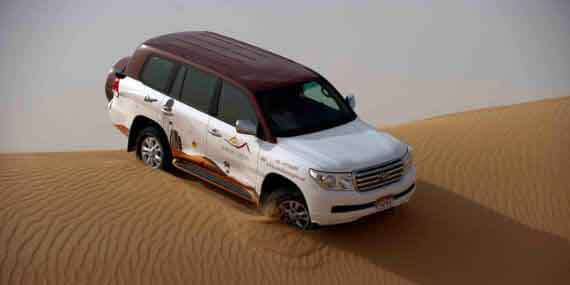 Enjoy a desert safari Al Khatim Desert 