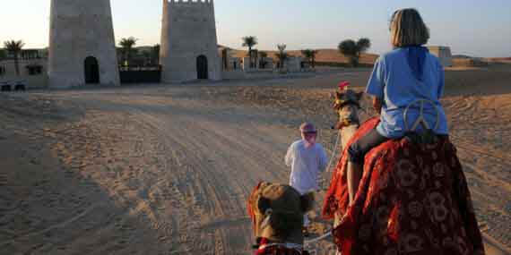 Enjoy a desert safari Al Khatim Desert 