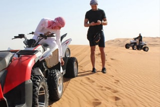 Morning Desert Safari with Quad Bike