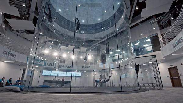 Abu Dhabi Indoor Sky diving