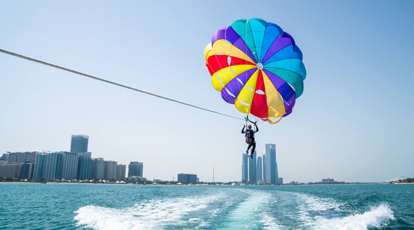 Parasailing in Abu Dhabi