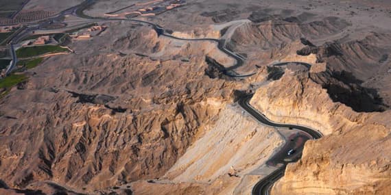  highest peak - Jebel Hafeet