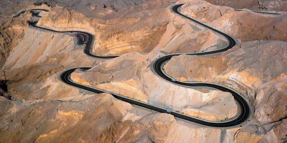 highest peak - Jebel Hafeet