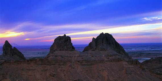 highest peak - Jebel Hafeet