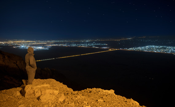Nights Views of Al Ain & Roads to Jabel hafeet