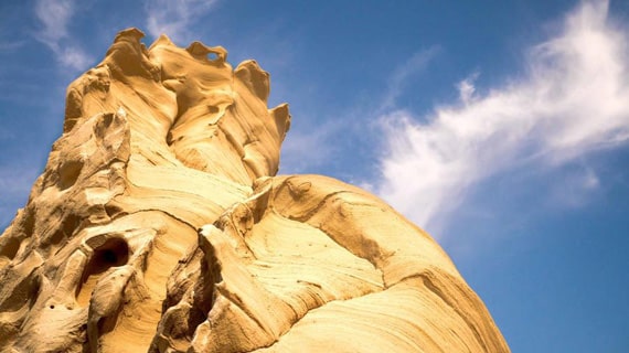 Fossil dunes and flamingos By Emirati Guide Afnan Albreiki