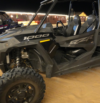 Private Evening Desert Tour by 4x4 with buggy ride in Abu Dhabi