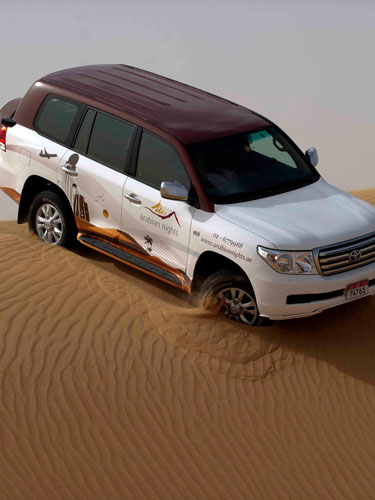 Dune bashing