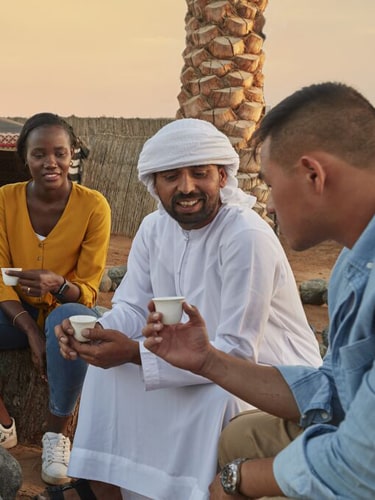 Chat with a Bedouin historian.