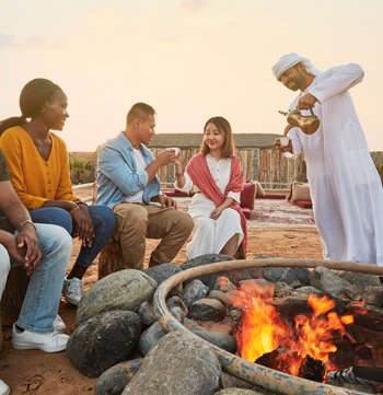 Abu Dhabi Desert Bedouin Breakfast - 4x4 Tour