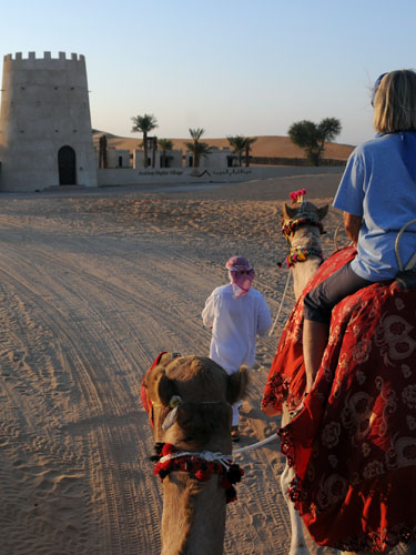 Camel riding