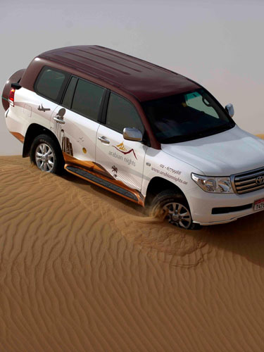 Dune bashing