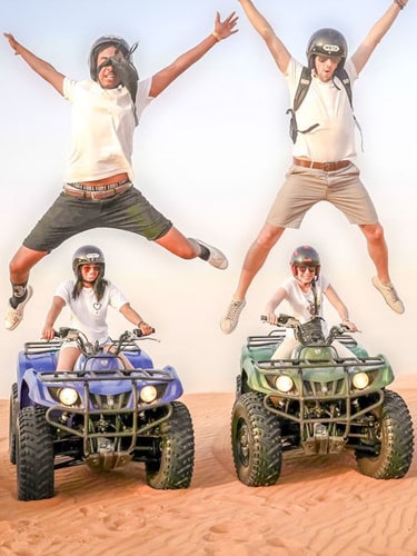 Guided Quad Bike Tour in Abu Dhabi