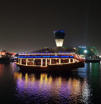 Abu Dhabi Yas Island Dinner Cruising