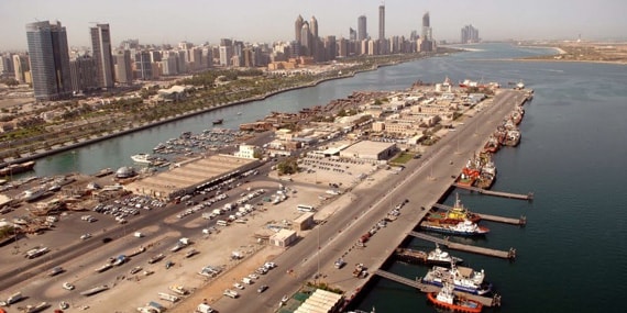 Abu Dhabi mina port
