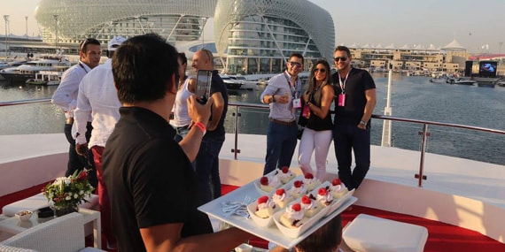 Abu Dhabi Yas island yacht club 