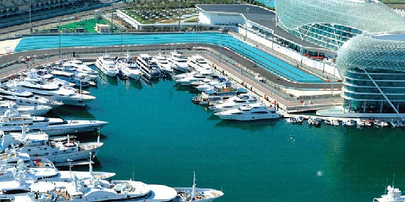 Abu Dhabi Yas island yacht club 