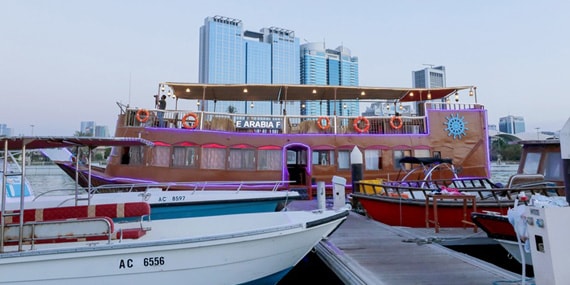 Extreme Arabia Dhow boat, Abu Dhabi