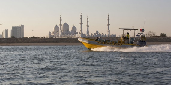 The yellow boat Abu Dhabi