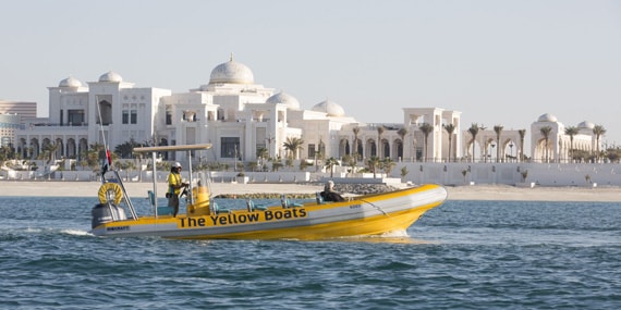 The yellow boat Abu Dhabi