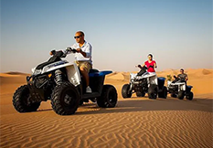 Private Evening Desert Tour by 4x4 with buggy ride in Abu Dhabi