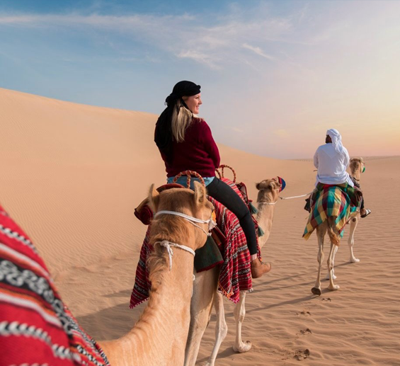 Abu Dhabi Camel Trekking Tour