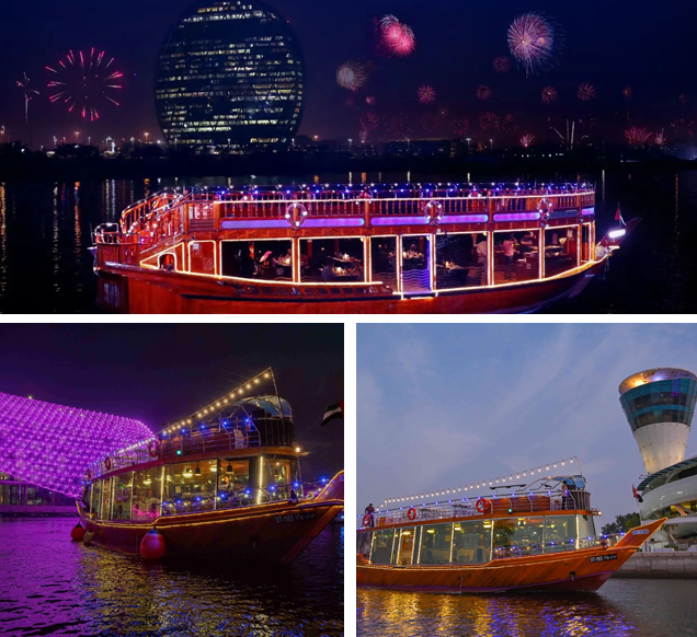 New Year's Eve Dinner Cruise Abu Dhabi Yas Island 