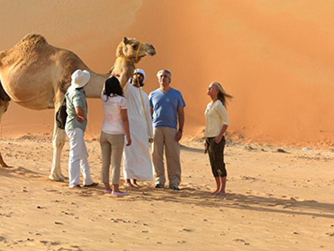 Abu Dhabi Camel Trekking Tour