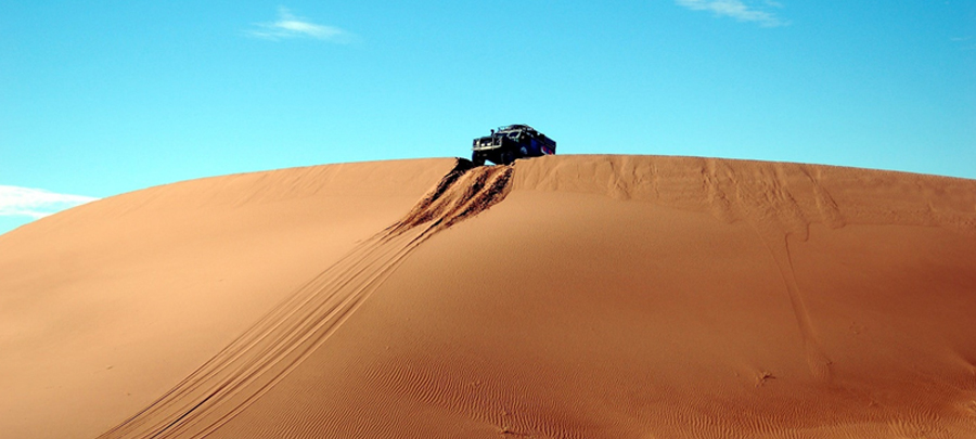 adventure four wheel drive at desert