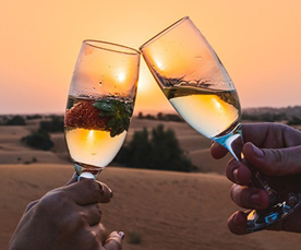 Liwa Sunset Champagne tour