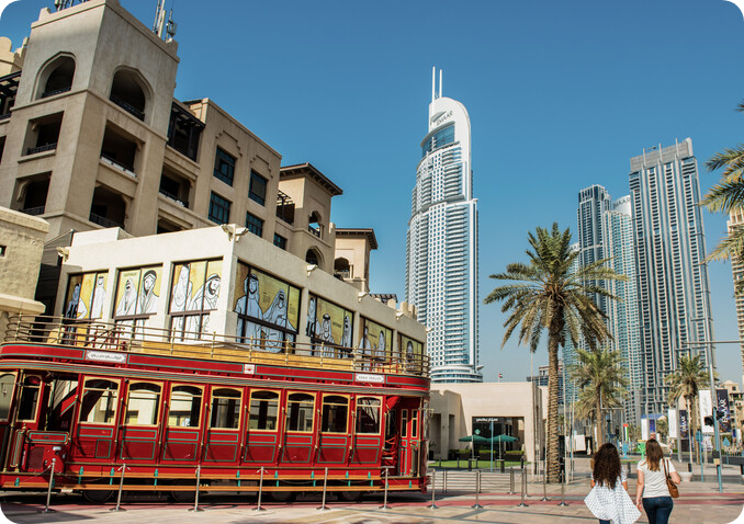 Dubai Downtown area